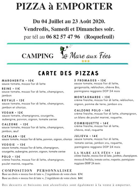 Camping La Mare Aux Fees Roquefeuil Exterior foto